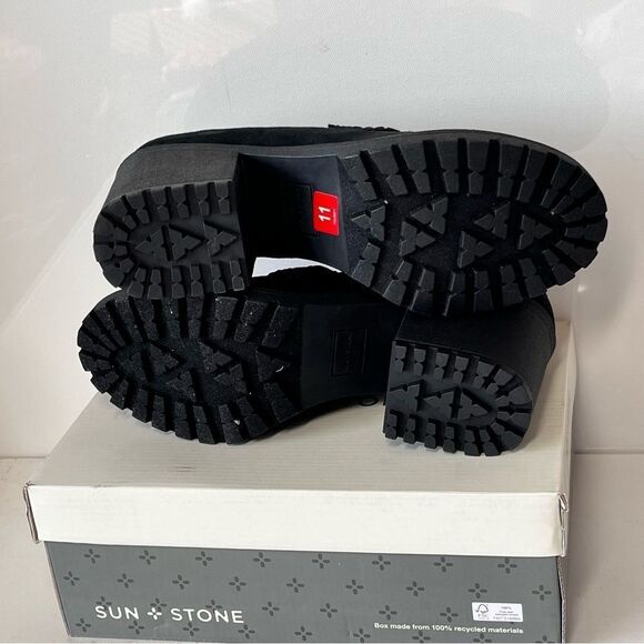 Sun + Stone Maycee Lug Sole Loafers - Picture 6 of 6